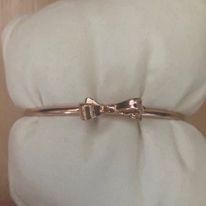 Kate Spade Rose gold bow bracelet